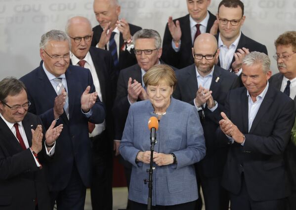 Ангела Меркель, канцлер Германии, архивное фото - Sputnik Армения
