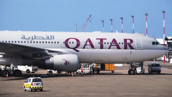 Самолет авиакомпании Qatar Airways - Sputnik Армения