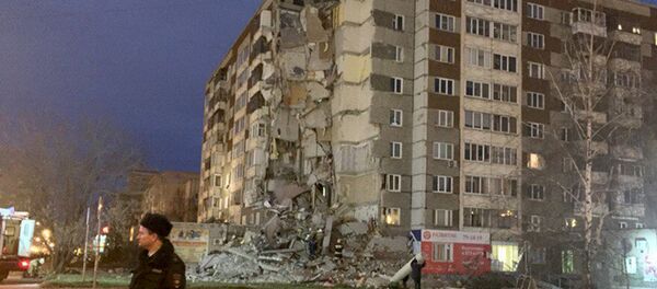 Обрушение многоэтажки в Ижевске Обрушение многоэтажки в Ижевске - Sputnik Армения