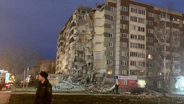 Обрушение многоэтажки в Ижевске - Sputnik Արմենիա