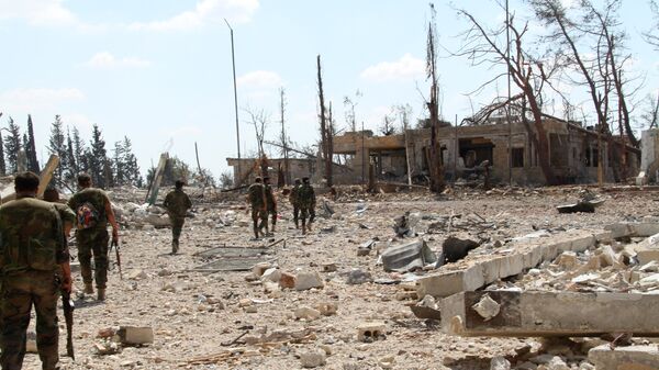 Сирийская армия освободила от боевиков территорию военных училищ в Алеппо - Sputnik Армения