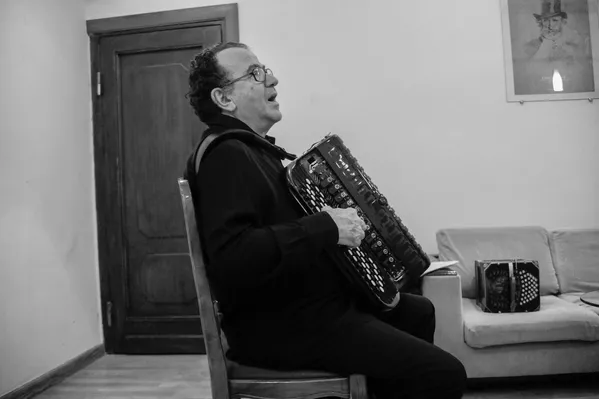 Концерт известного французского аккордеониста Ришара Гальяно совместно с Государственным камерным оркестром Армении Концерт известного французского аккордеониста Ришара Гальяно совместно с Государственным камерным оркестром Армении - Sputnik Армения