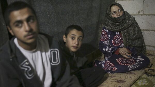 Сирийские беженцы в долине Бекаа в Ливане - Sputnik Армения