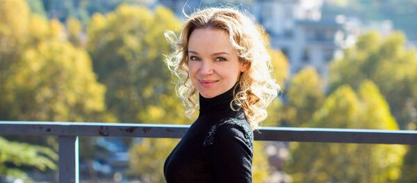 Жена Армена Джигарханяна Виталина Цымбалюк-Романовская в Тбилиси - Sputnik Արմենիա