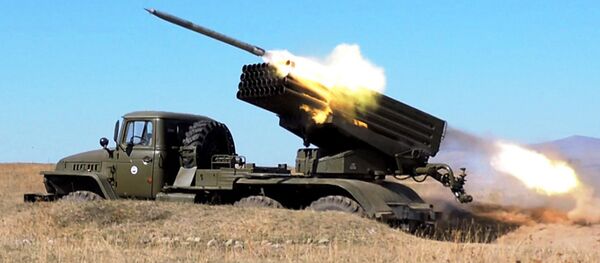 артиллерийские учения ЮВО  - Sputnik Արմենիա