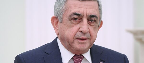 Президент РФ В.Путин встретился с президентом Армении С. Саргсяном - Sputnik Արմենիա