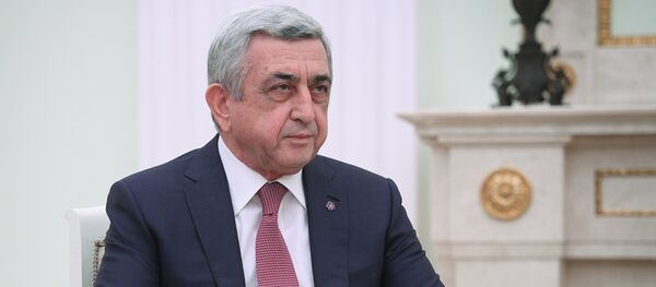 Президент РФ В.Путин встретился с президентом Армении С. Саргсяном Президент РФ В.Путин встретился с президентом Армении С. Саргсяном - Sputnik Армения