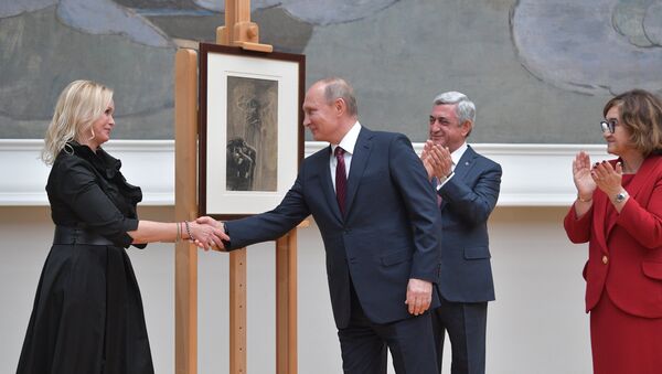 Президент РФ В.Путин встретился с президентом Армении С. Саргсяном - Sputnik Армения