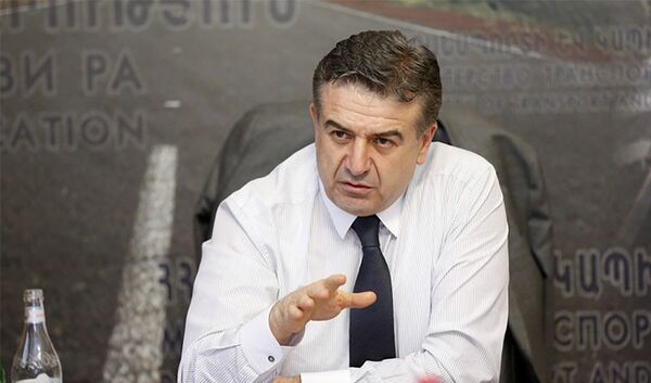 Премьер-министр РА Карен Карапетян  - Sputnik Армения