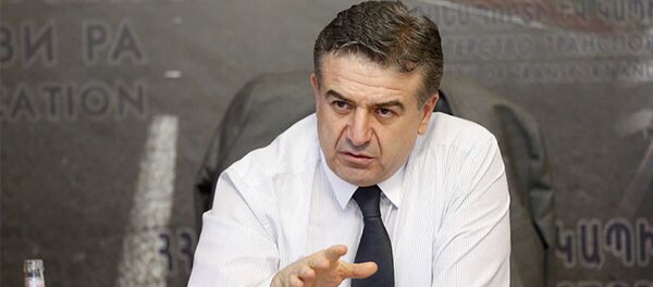 Премьер-министр РА Карен Карапетян - Sputnik Армения