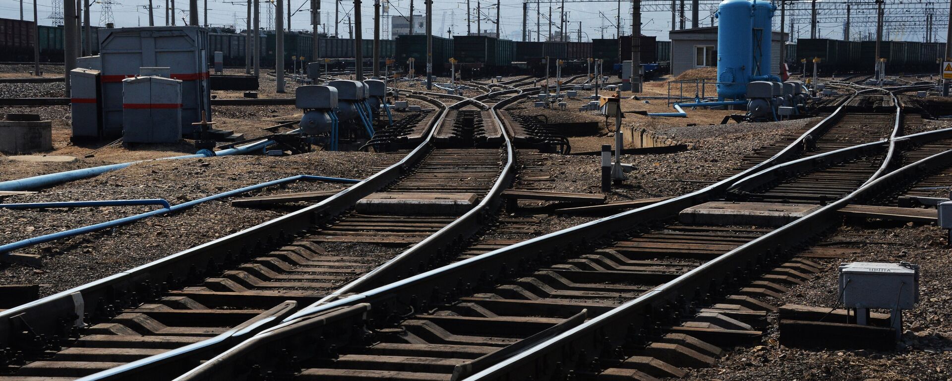 Крупнейшая припортовая ж/д станция Дальневосточной железной дороги Находка - Восточная - Sputnik Արմենիա, 1920, 21.10.2021