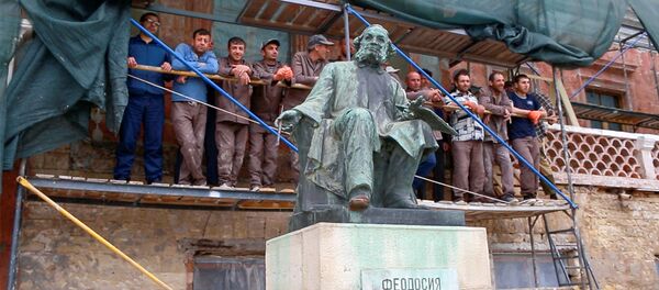 Почему могилу Айвазовского пришлось восстанавливать армянам - Sputnik Армения