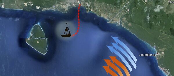 Водолазы из Еревана нашли на дне Карибского моря пушки армянского судна - Sputnik Армения
