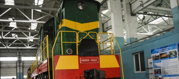 Отремонтированный тепловоз введен в эксплуатацию - Sputnik Армения