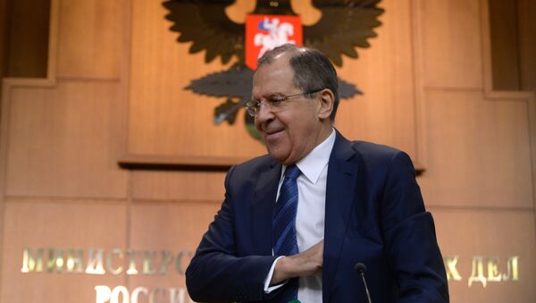 Пресс-конференция министра иностранных дел РФ С. Лаврова по итогам 2015 года - Sputnik Արմենիա