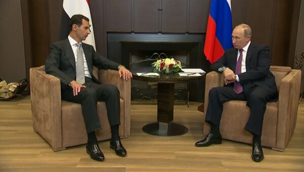 Президент Сирии Башар Асад поблагодарил Владимира Путина за помощь - Sputnik Армения
