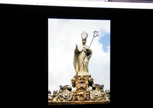 Статуя Григория Просветителя в г. Нардо, Италия Статуя Григория Просветителя в г. Нардо, Италия - Sputnik Армения