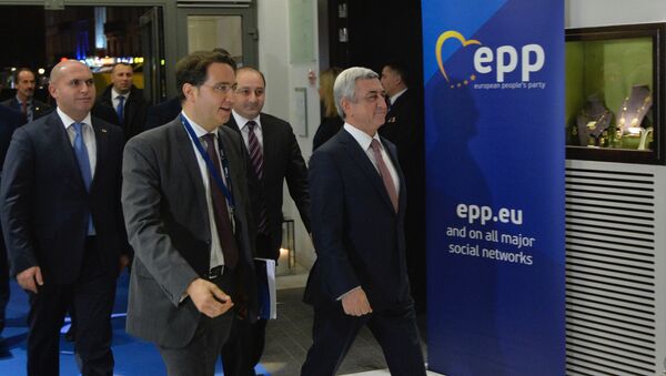 Президент Серж Саргсян в Брюсселе участвует в саммите ЕНП - Sputnik Արմենիա