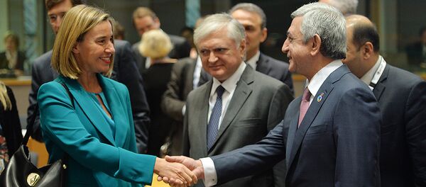 5-й Саммит Восточного партнерства в Брюсселе 5-й Саммит Восточного партнерства в Брюсселе - Sputnik Արմենիա