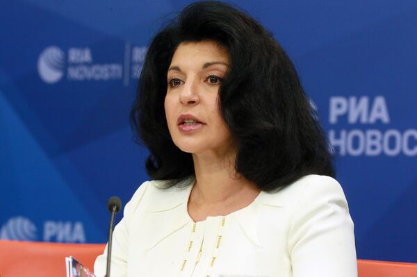 Директор, художественный руководитель Симфонического оркестра Москвы Русская филармония Гаянэ Шиладжян Директор, художественный руководитель Симфонического оркестра Москвы Русская филармония Гаянэ Шиладжян - Sputnik Армения