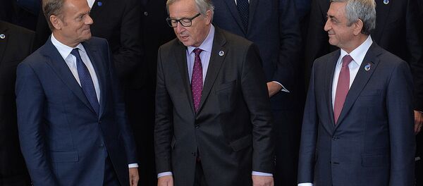 5-й Саммит Восточного партнерства в Брюсселе 5-й Саммит Восточного партнерства в Брюсселе - Sputnik Армения