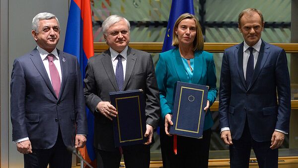 Армения подписала соглашение о всеобъемлющем и расширенном партнерстве с ЕС - Sputnik Արմենիա