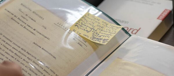 Письмо Тайного архива Ватикана Письмо Тайного архива Ватикана - Sputnik Արմենիա