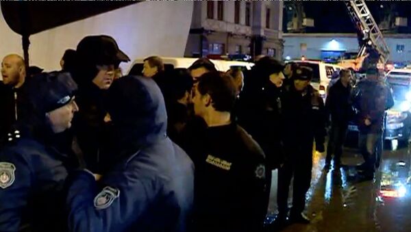 Как людей спасали из горящего отеля Лео Гранд в Батуми - Sputnik Армения