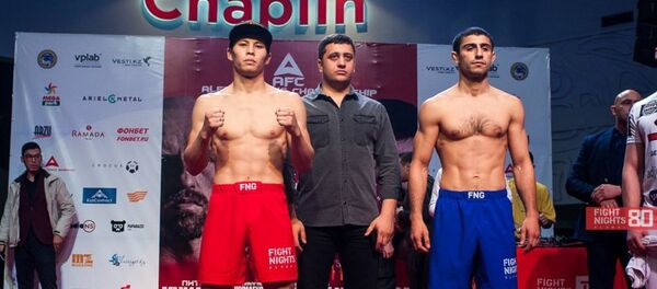 Герман Барсегян vs. Бауыржан Орзай Герман Барсегян vs. Бауыржан Орзай - Sputnik Армения