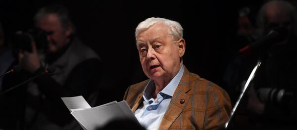 Художественный руководитель-директор Московского художественного театра имени А. П. Чехова Олег Табаков Художественный руководитель-директор Московского художественного театра имени А. П. Чехова Олег Табаков - Sputnik Армения