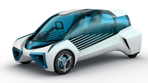 Toyota представила новый водородный автомобиль Toyota FCV Plus - Sputnik Արմենիա