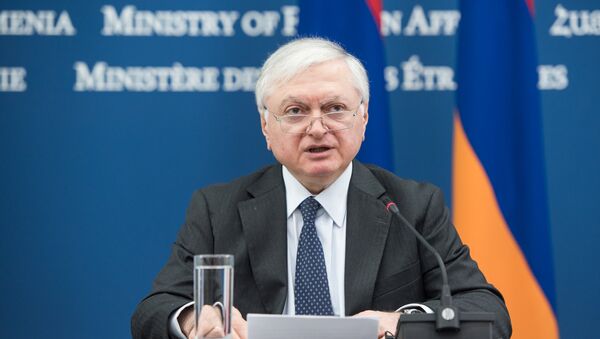 Глава МИД Армении Эдвард Налбандян - Sputnik Армения