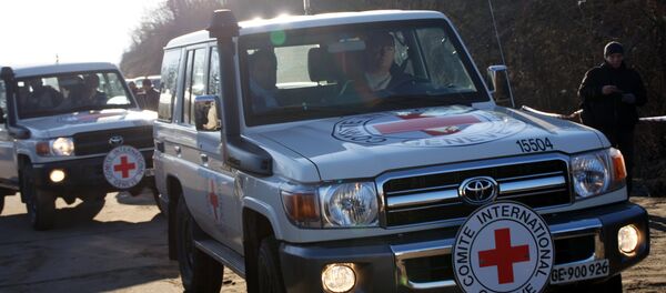 Президент Международного комитета Красного Креста Петер Маурер посетил станицу Луганская - Sputnik Армения