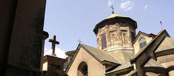 Армянская церковь. Львов, Украина Армянская церковь. Львов, Украина - Sputnik Արմենիա