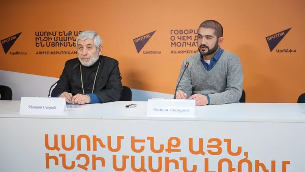 Петрос Малян и Ваан Мардян - Sputnik Армения