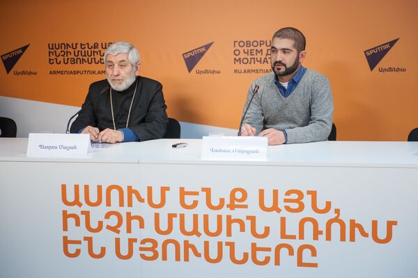 Петрос Малян и Ваан Мардян Петрос Малян и Ваан Мардян - Sputnik Армения