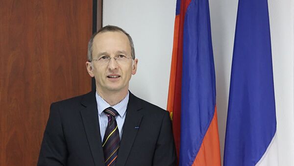 Ректор Французского Университета в Армении Жан-Марк Лавест - Sputnik Армения