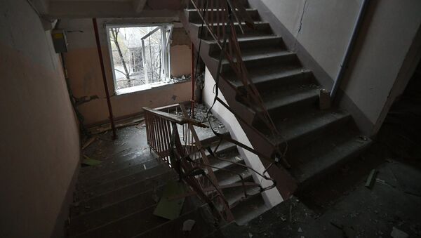 Последствия обрушения жилого дома в Ижевске - Sputnik Армения