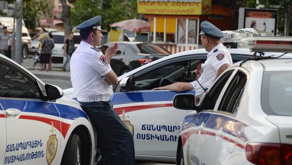 Сотрудники армянских правоохранительных органов - Sputnik Армения