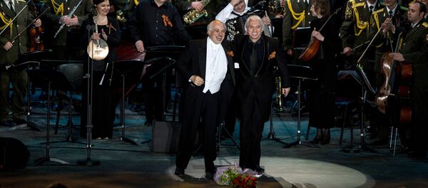 Дмитрий Хворостовский и Константин Орбелян - Sputnik Армения