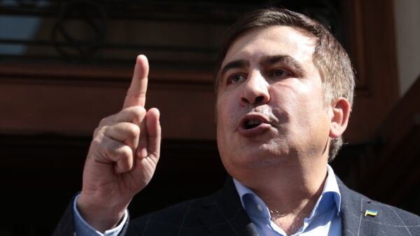 Бывший президент Грузии, экс-губернатор Одесской области Михаил Саакашвили - Sputnik Армения