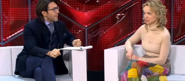 Виталина Цымбалюк-Романовская в программе Андрея Малахова - Sputnik Армения