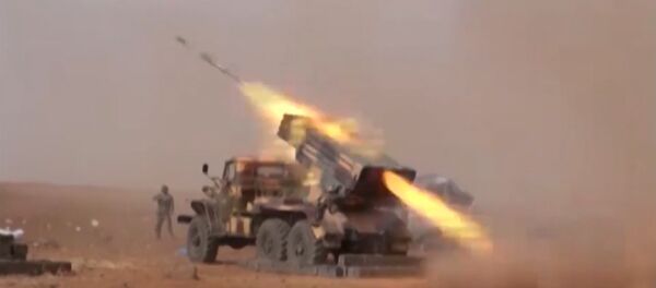 СПУТНИК_Сирийские солдаты обстреляли скрывавшихся в горах Алеппо боевиков ИГ СПУТНИК_Сирийские солдаты обстреляли скрывавшихся в горах Алеппо боевиков ИГ - Sputnik Армения