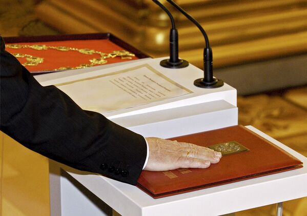 Официальное вступление в должность президента России Владимира Путина, 2004 год - Sputnik Армения