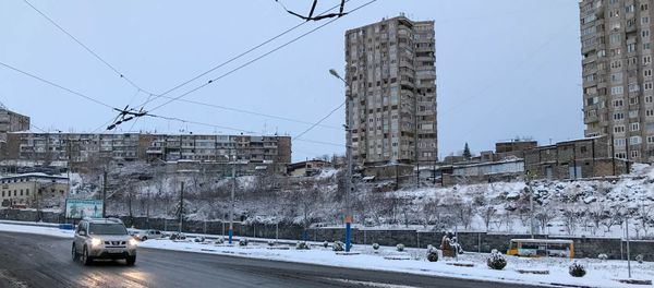 первый снег в Ереване - Sputnik Արմենիա