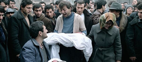 Жертвы землетрясения в Спитаке - Sputnik Армения