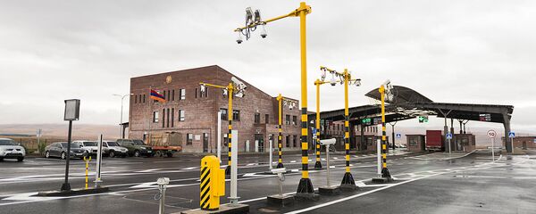 Пограничный контрольно-пропускной пункт «Бавра» на границе Армении и Грузии. - Sputnik Армения