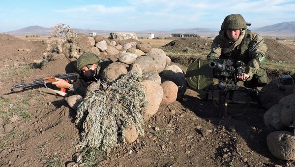 В Армении на полигонах «Камхуд» и «Алагяз» гранатометчики отразят НВФ - Sputnik Армения