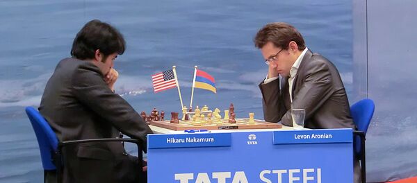 Левон Аронян и Хикара Накамура Левон Аронян и Хикара Накамура - Sputnik Армения