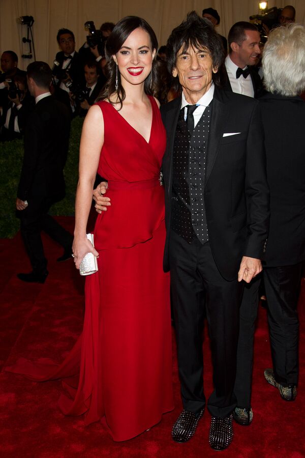 Ронни Вуд и Екатерина Иванова Ронни Вуд и Екатерина Иванова - Sputnik Армения